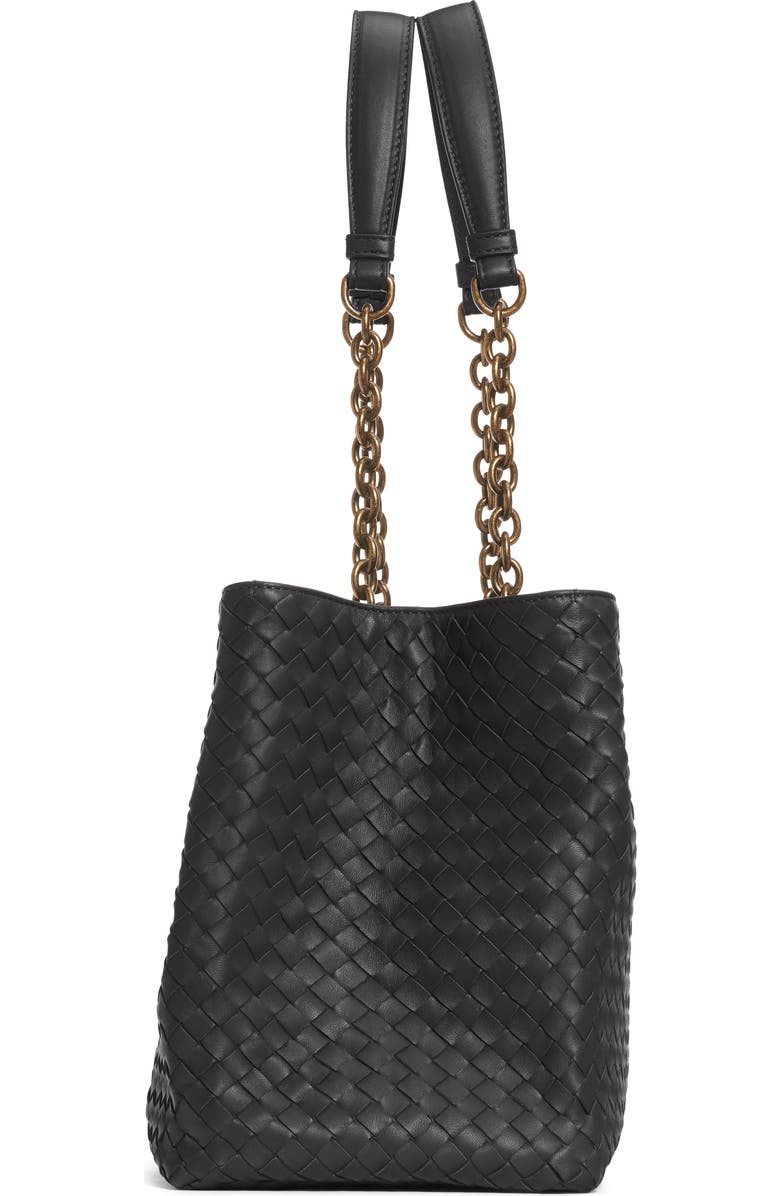 Bottega Veneta Intrecciato East/West Leather Tote Bag, Alternate, color,