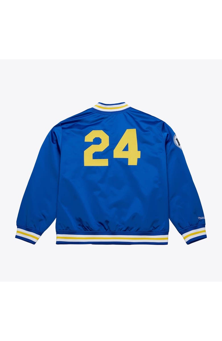 Mitchell & Ness Men's Mitchell & Ness Ken Griffey Jr. Royal Seattle Mariners Legends Collection Lightweight Satin Full-Snap Jacket, Alternate, color, Royal