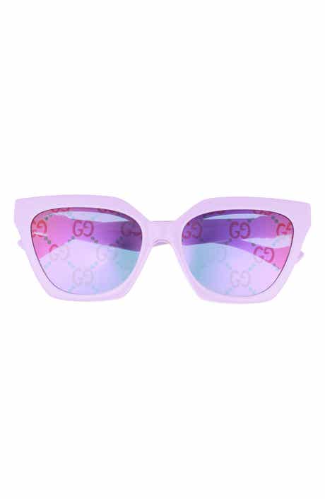 Gucci 55mm Cat Eye Sunglasses