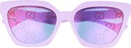 Gucci 55mm Cat Eye Sunglasses
