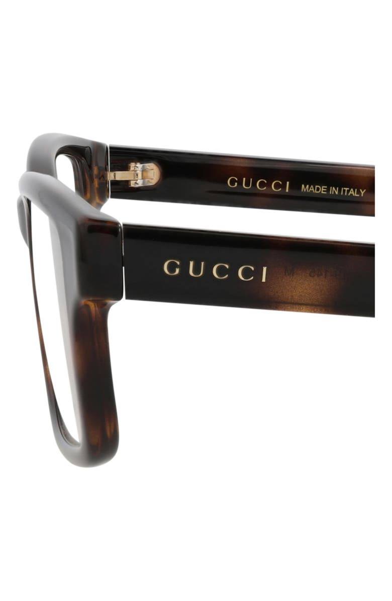 Gucci 54mm Rectangle Optical Frames, Alternate, color, 