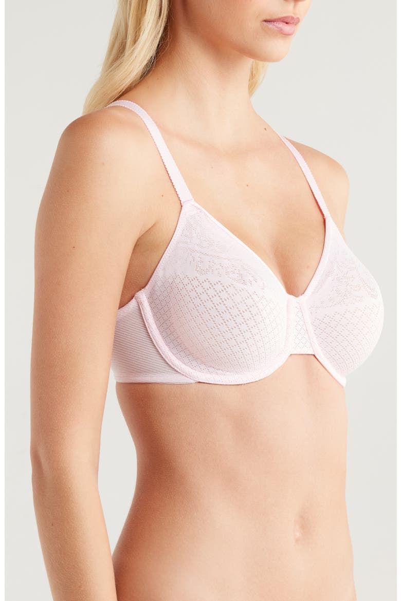 Visual Effects Underwire Minimizer Bra, Alternate, color, BALLERINA II