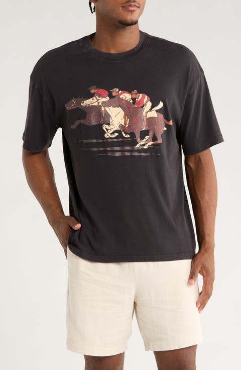 Derby Cotton Graphic T-Shirt