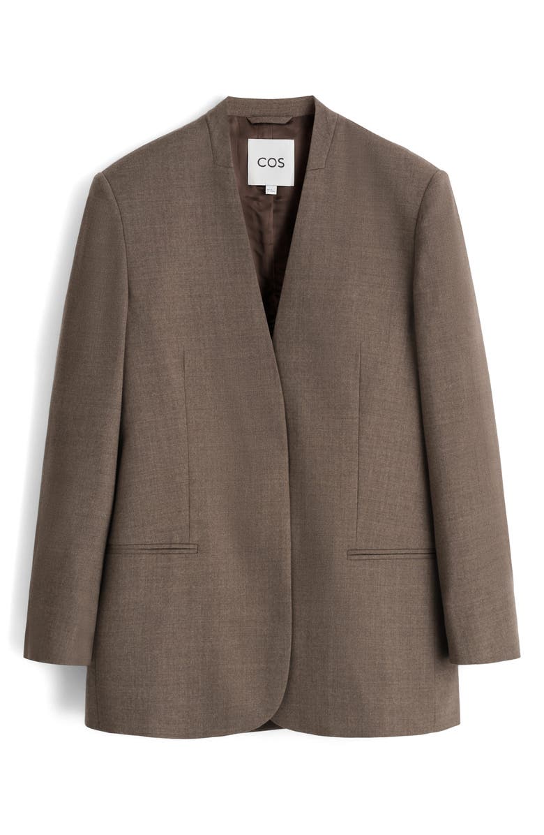 COS Elixir Blazer, Alternate, color, Grey Medium Dusty