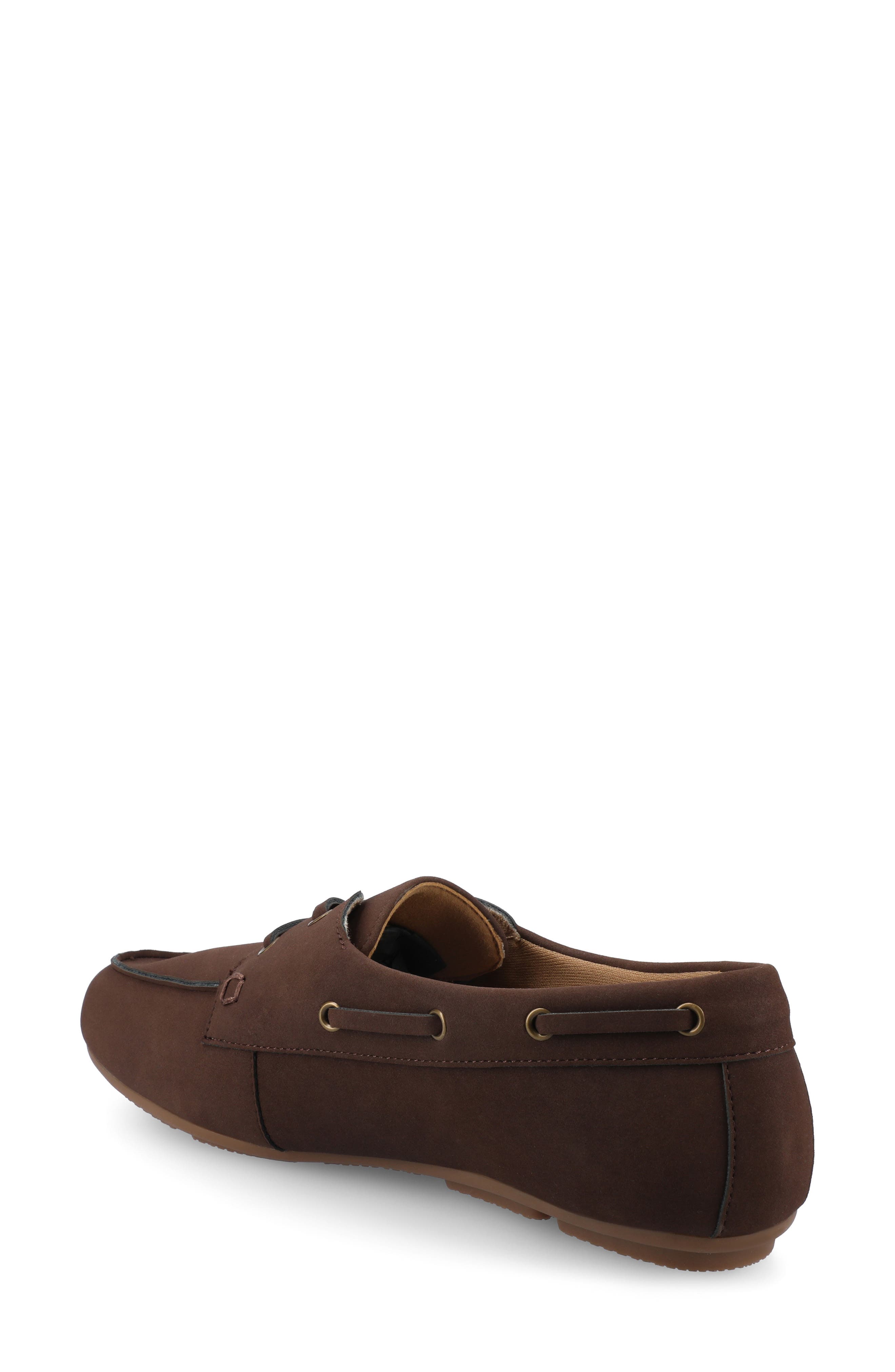 Journee Collection Naomi Loafer, Alternate, color, Chocolate