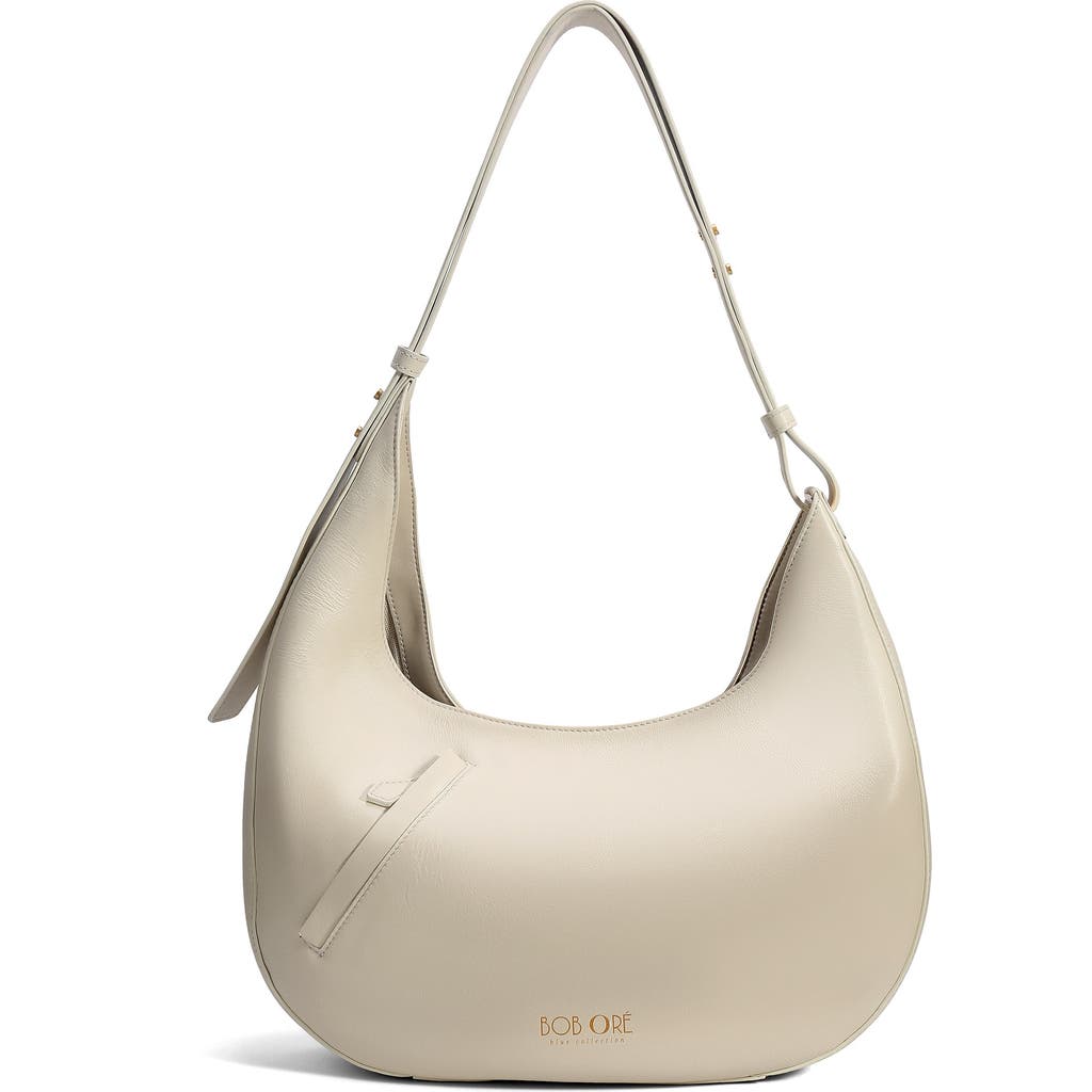 Bob Oré Blue Collection Flexi Handbag In White