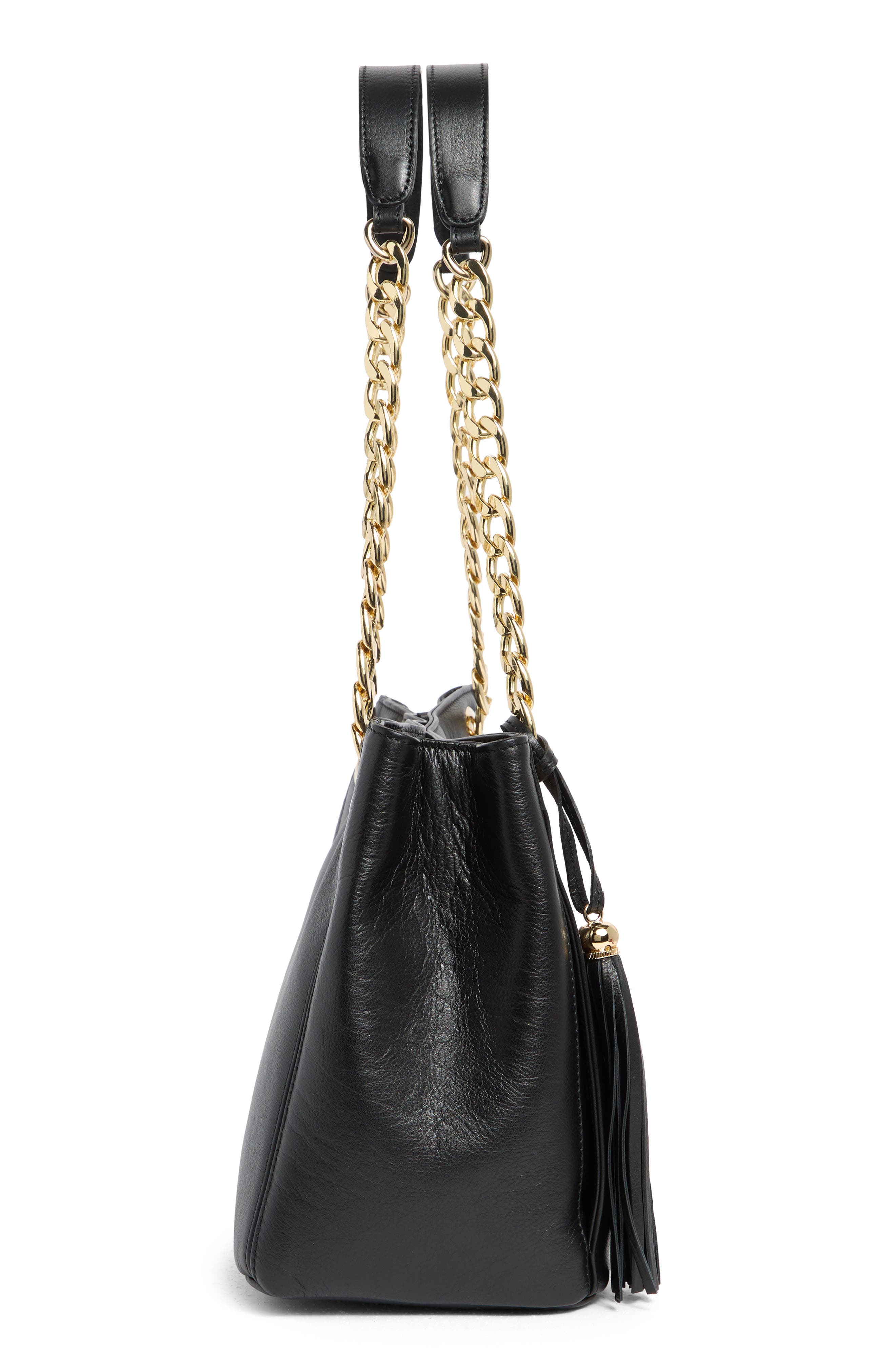 VALENTINO BY MARIO VALENTINO Luisa Embossed Logo Shoulder Bag, Alternate, color, 