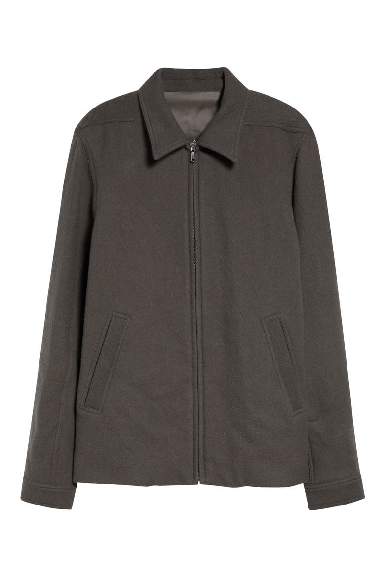 Brad Wool Zip Jacket, Main, color, DUST