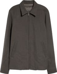Rick Owens Brad Wool Zip Jacket