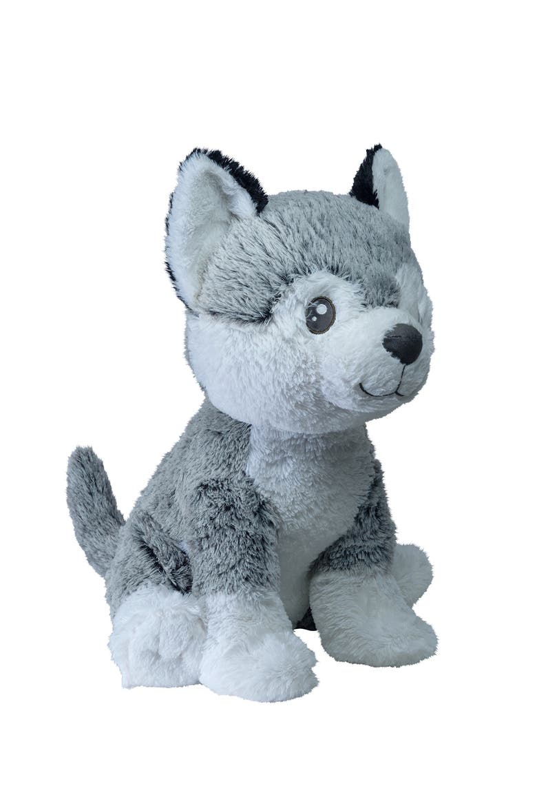 20 Inch Kodi The Plush Adorable Husky Dog Stuffed Animal, Main, color, Multicolored