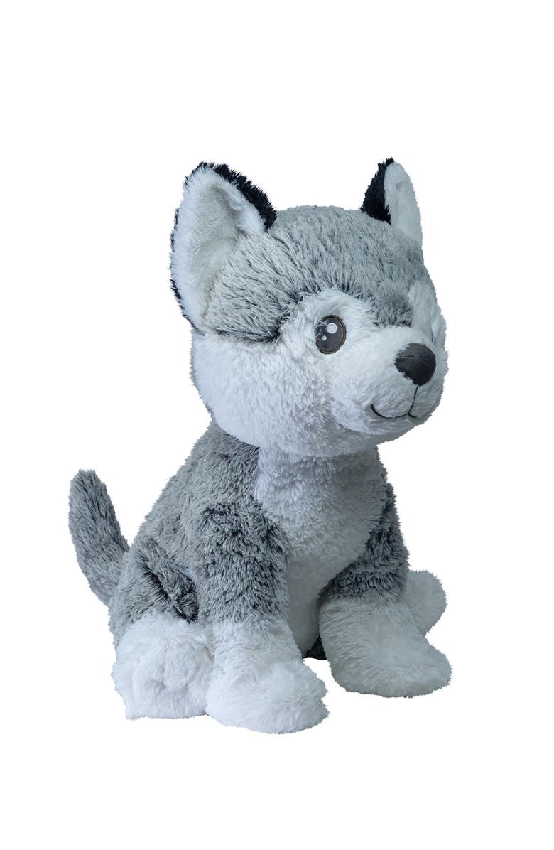 Pioupiou 20 Inch Kodi The Plush Adorable Husky Dog Stuffed Animal, Main, color, Multicolored