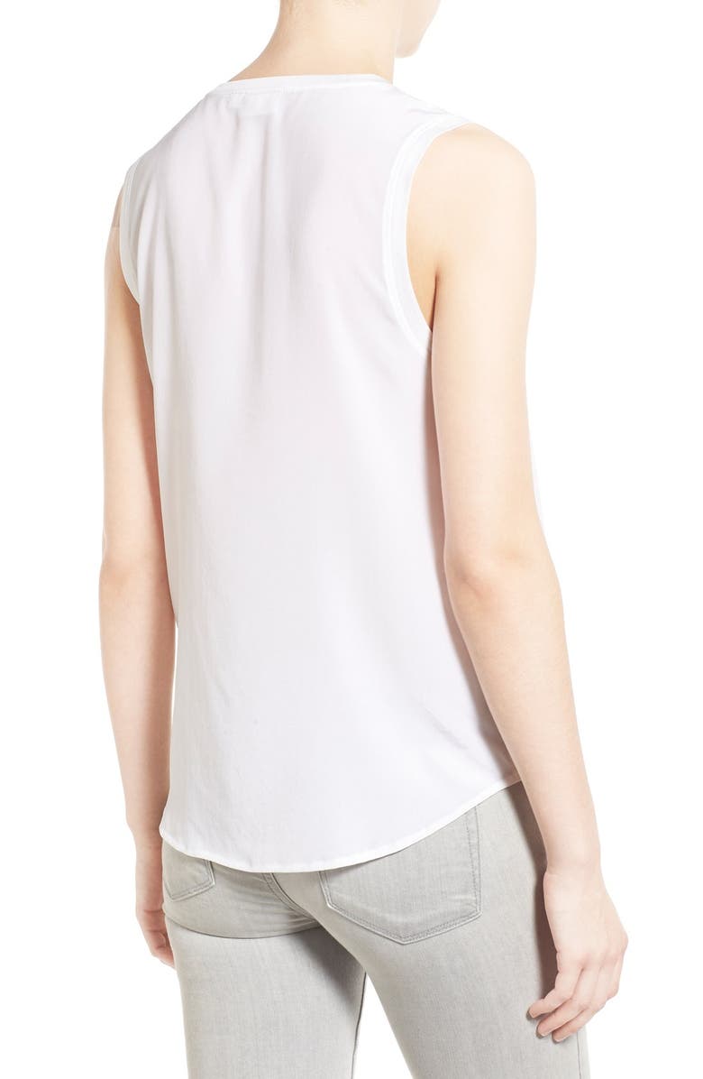 AG Everest Silk Sleeveless Top, Alternate, color,