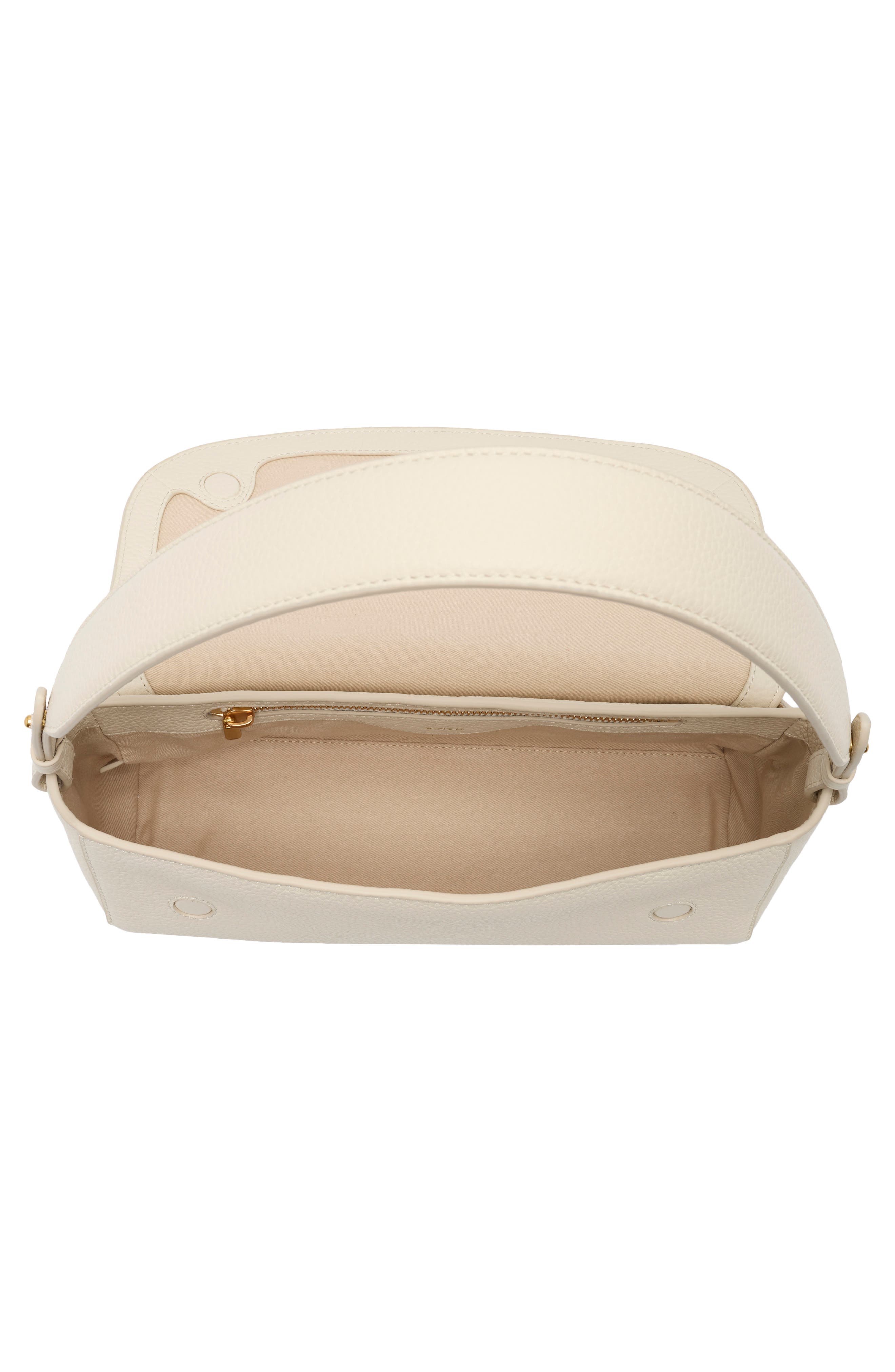 Vince Myrna Flap Shoulder Bag, Alternate, color, Milk