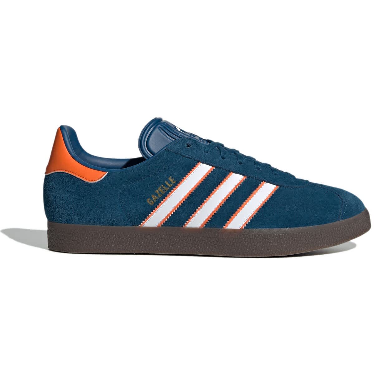 adidas Men's adidas  Blue/Orange Minnesota United FC 2025 Jersey Hook Third Gazelle Shoes, Alternate, color, 