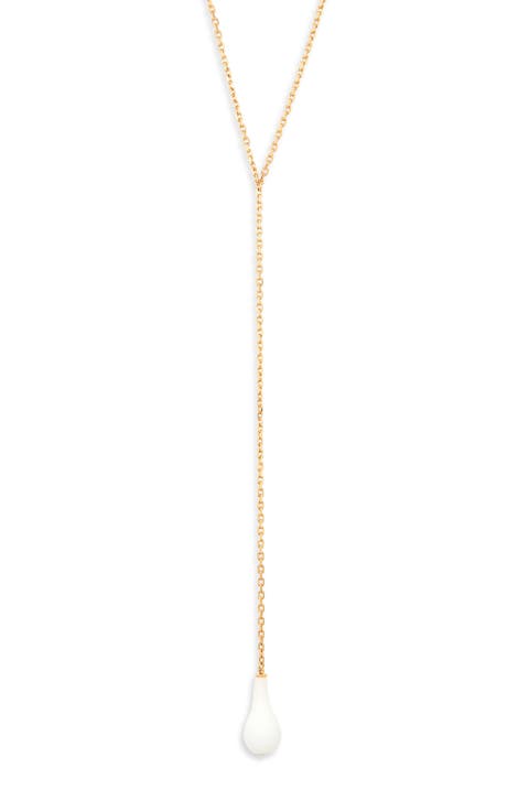 Crystal Drop Necklace