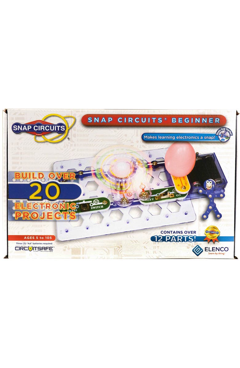 Snap Circuits Beginner Engineer STEM Kit, Main, color, Multicolored