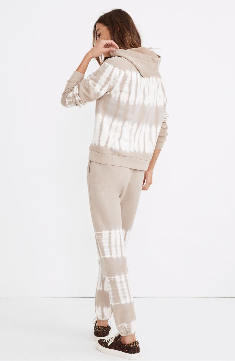 Madewell (Re)sourced Cotton Tie Dye Retro Sweatpants, Alternate, color, 