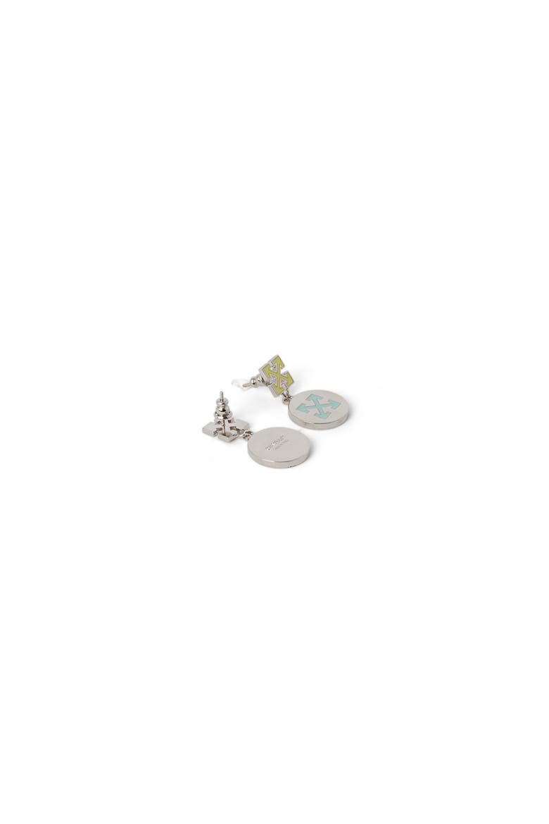 Women's Silver Arrow Button Earrings, Alternate, color, Silver