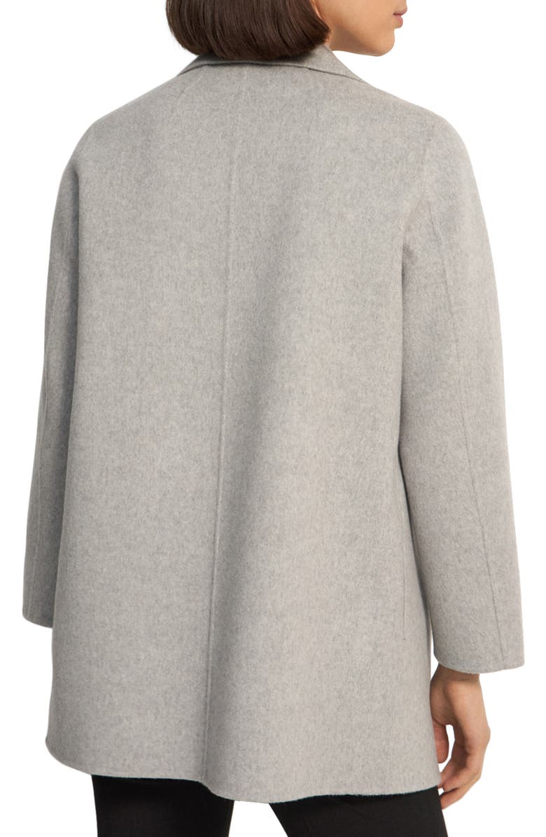 Theory Clairene Wool & Cashmere Jacket, Alternate, color, Melange Grey - Qd0
