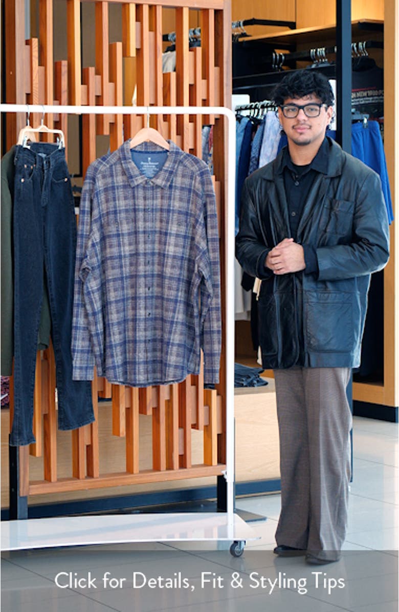 Fireside Tahoe Plaid Flannel Button-Up Shirt, sales video thumbnail