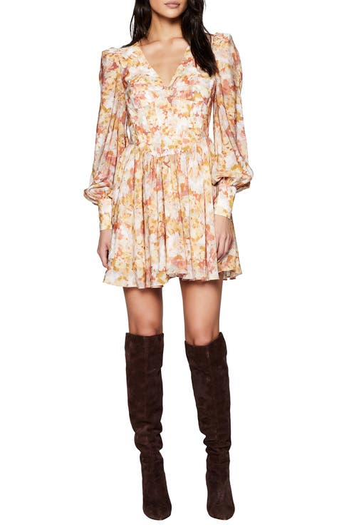 Zelina Corset Long Sleeve Minidress