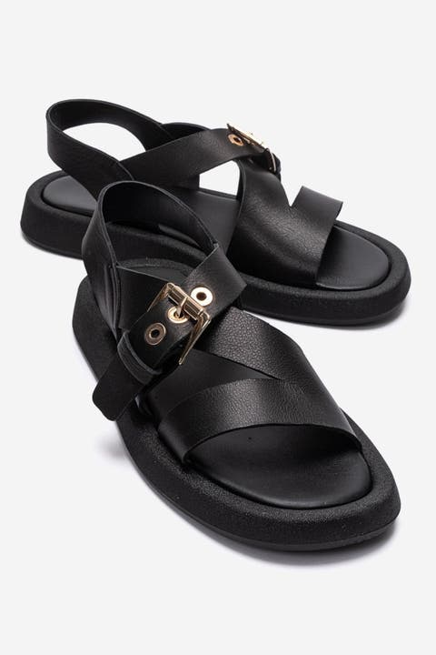 Roven Leather Sandal