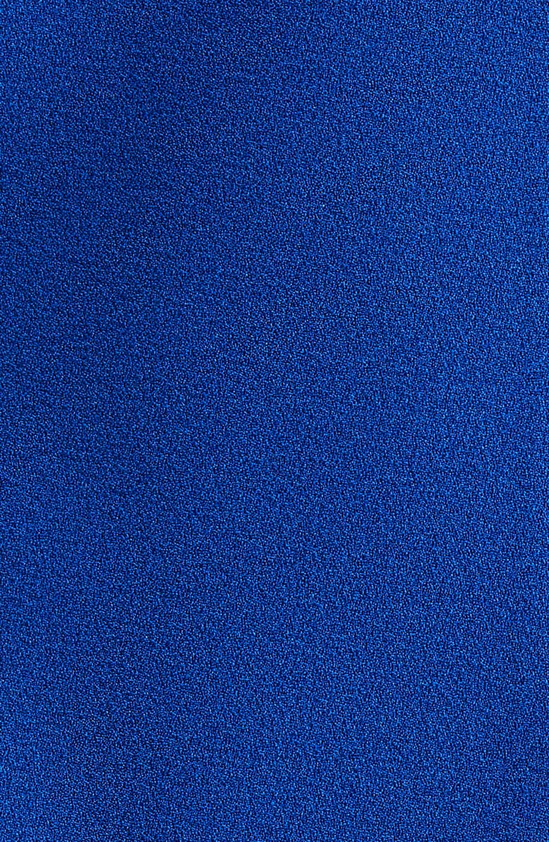 Tahari ASL One-Button Crepe Blazer, Alternate, color, 