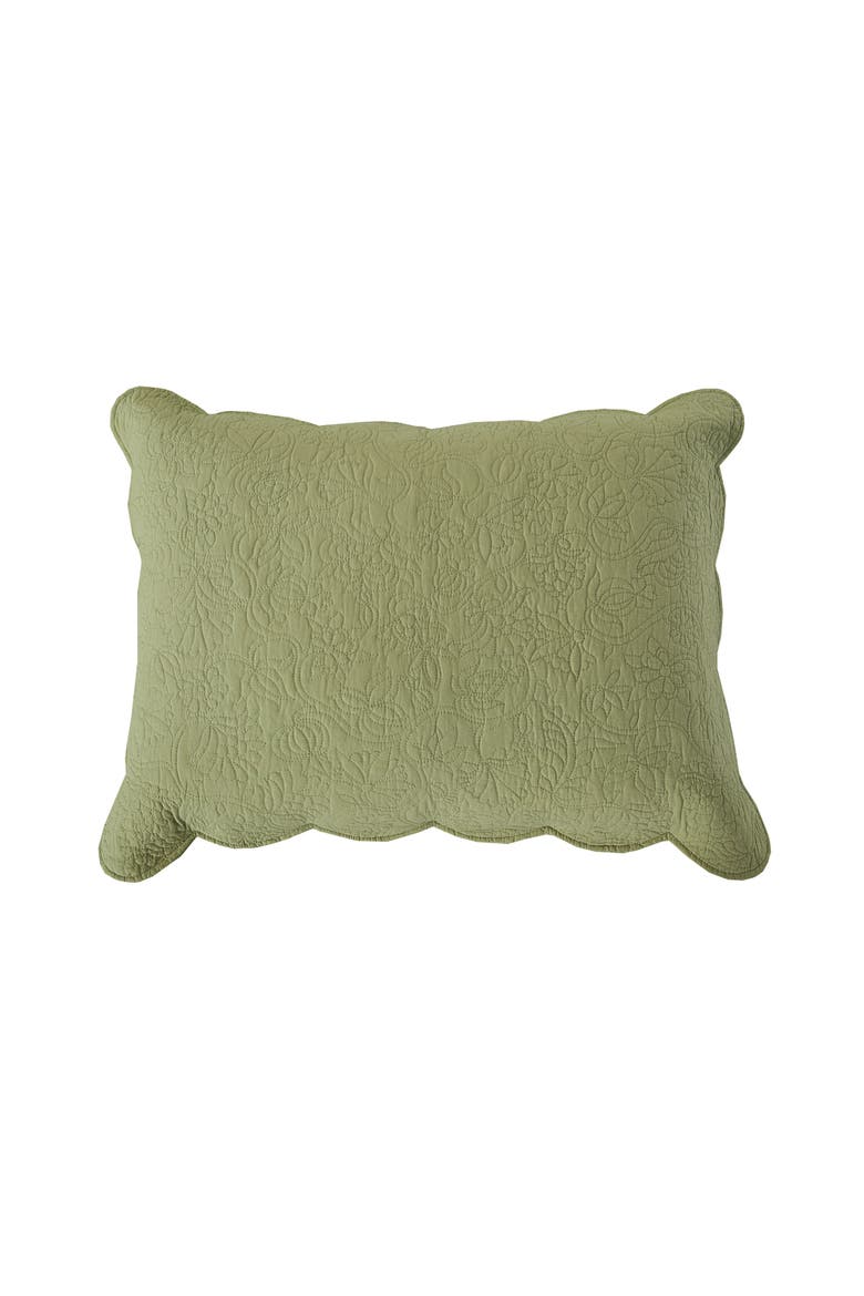 Christiana Sweet Pea Quit Bedding Collection, Alternate, color, Green