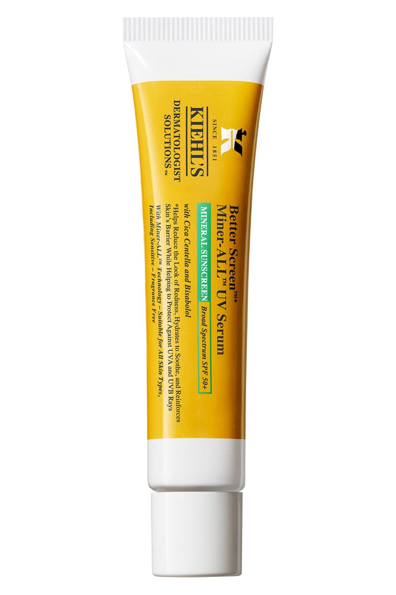 Better Screen Miner-all UV Serum Mineral Sunscreen SPF 50, Main, color, NO COLOR