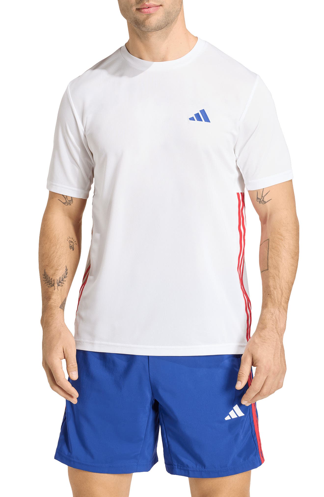 adidas Workout Essentials Climacool 3-Stripes T-Shirt