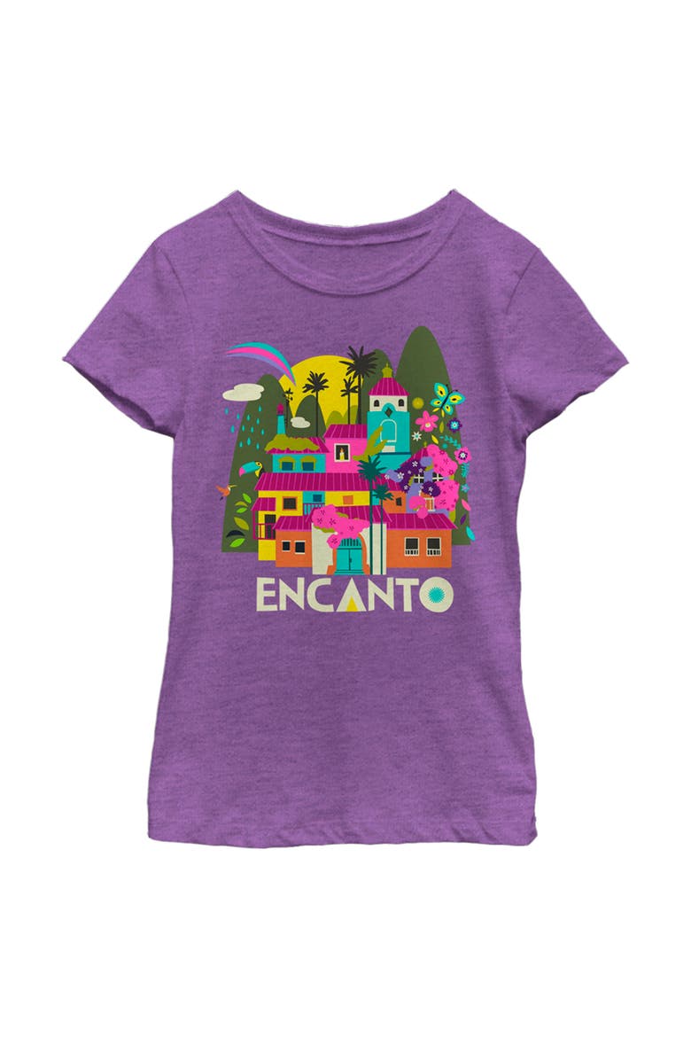 Girls' Casa Magic Graphic Tee, Main, color, Purple Berry