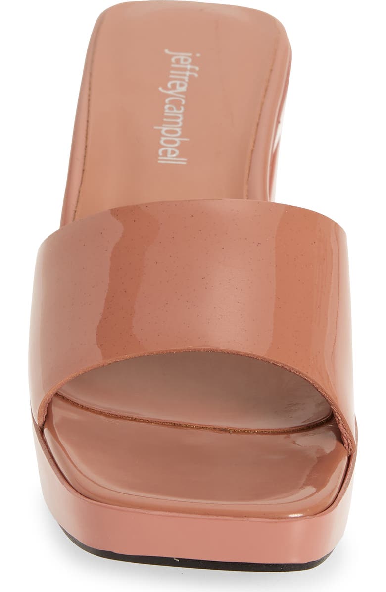 Jeffrey Campbell Shaggy Wedge Slide Sandal, Alternate, color,