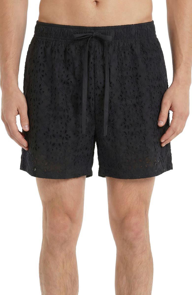 AREA STARS Eyelet Short, Alternate, color, Black