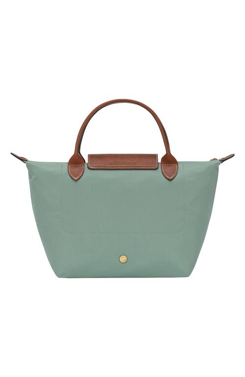 Longchamp Small Le Pliage Original Top Handle Bag In Green
