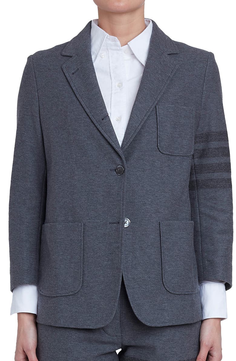 Thom Browne 4-Bar Blazer, Main, color, 