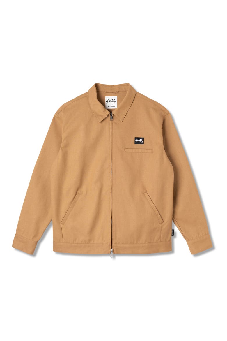 Garage Jacket, Main, color, BROWN