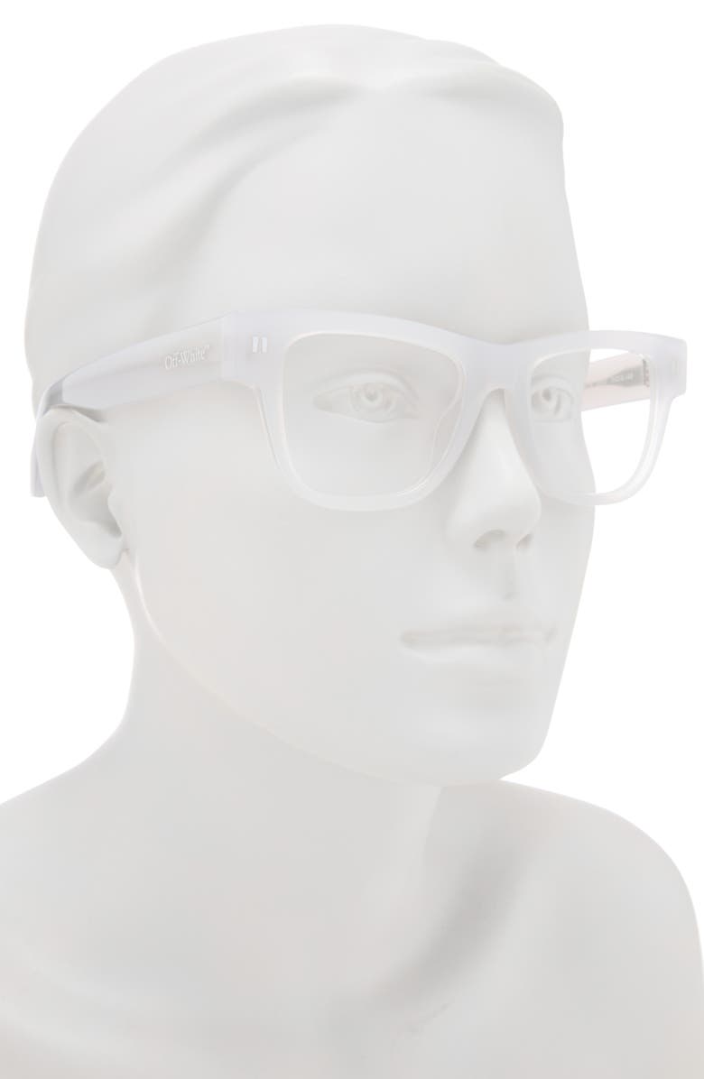 Off-White 7W 51mm Optical Glasses, Alternate, color, 
