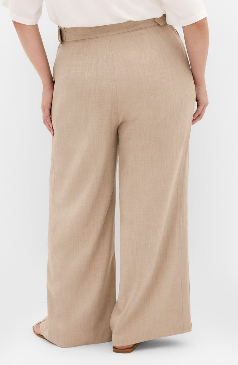 City Chic Blakely Wide Leg Pants, Alternate, color, 
