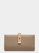 Bally Lock Me Long Wallet In Leather