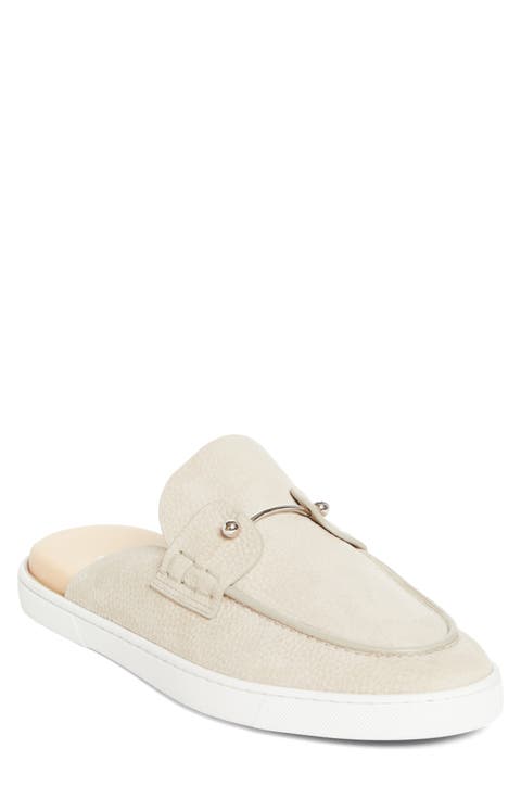 Chanme Pierced Loafer Mule (Men)