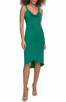 Siena Chain Strap Ruched Body-Con Dress