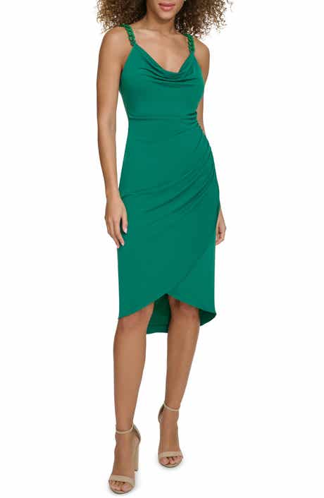 Siena Chain Strap Ruched Body-Con Dress