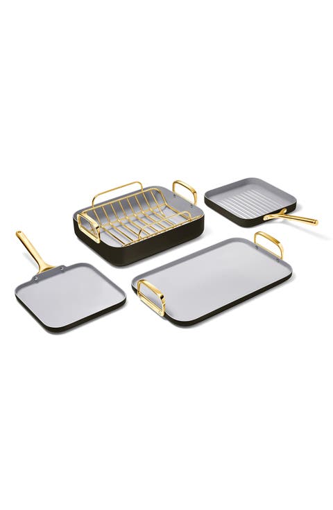5-Piece Ceramic Nonstick Cookware Set