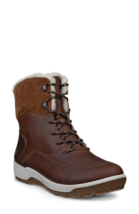Trace Lite Waterproof Faux Shearling Lined Hiking Boot (Women)