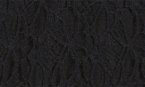 Open Edit Lace Midi Skirt In Black