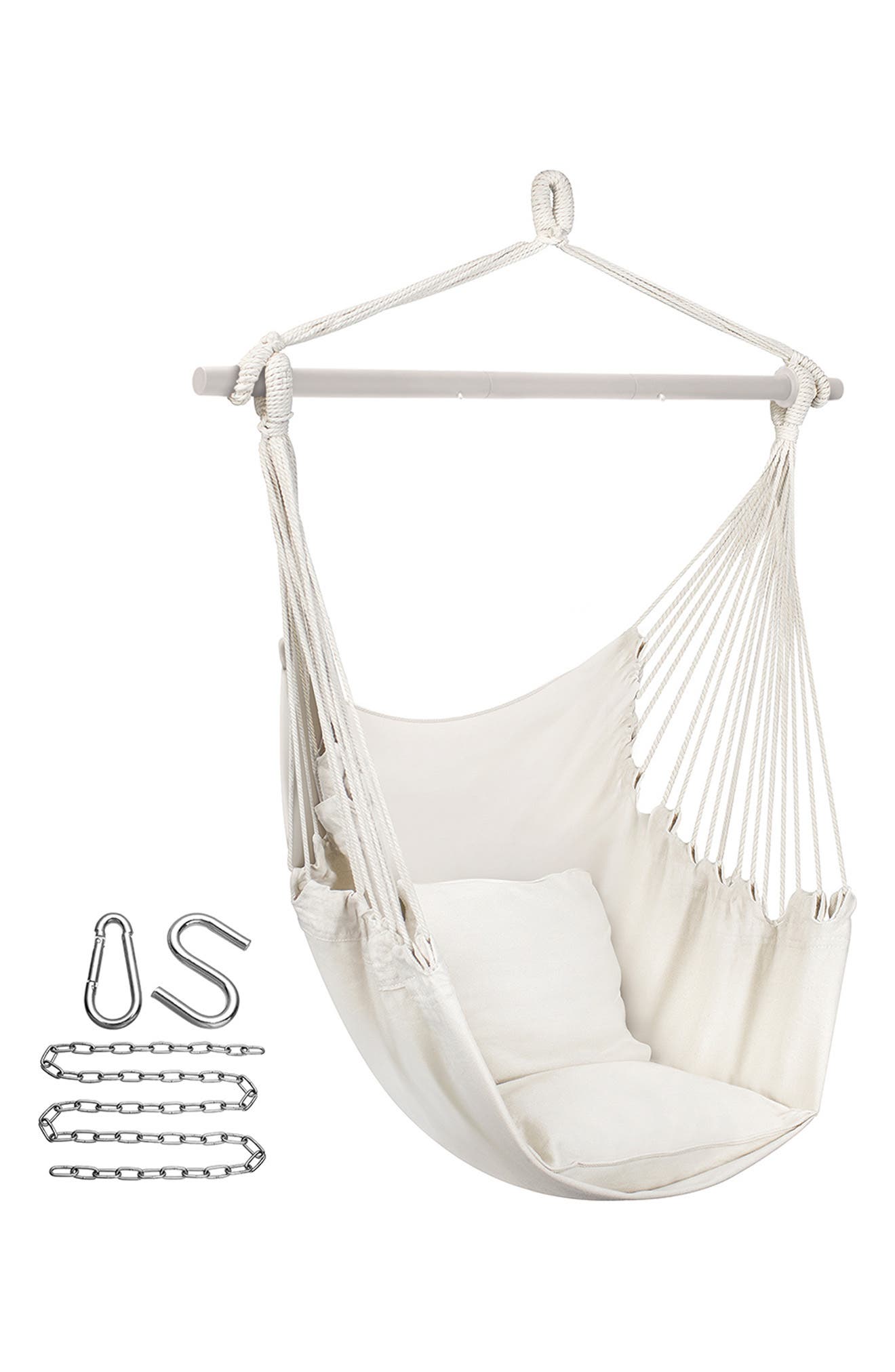 SORBUS Hanging Rope Hammock Swing Chair