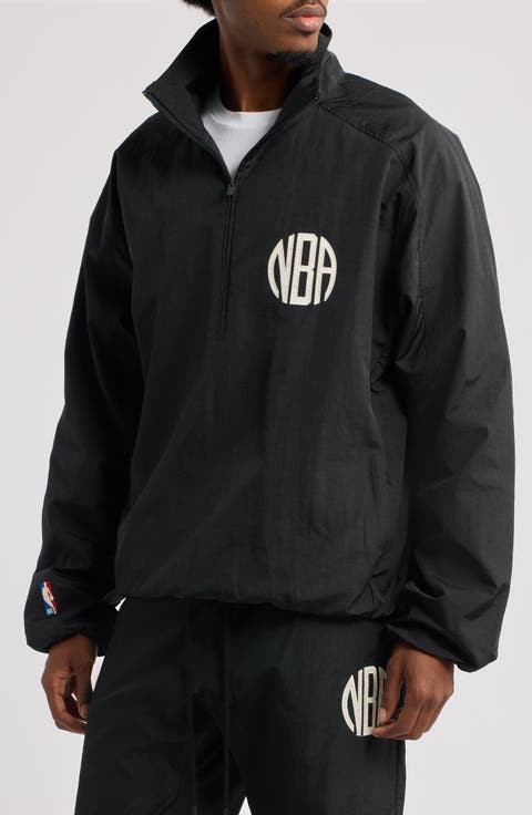 NBA Slim Monogram Half Zip Jacket