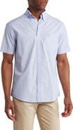 Brooks Brothers Sport Fit Short Sleeve Cotton Shirt