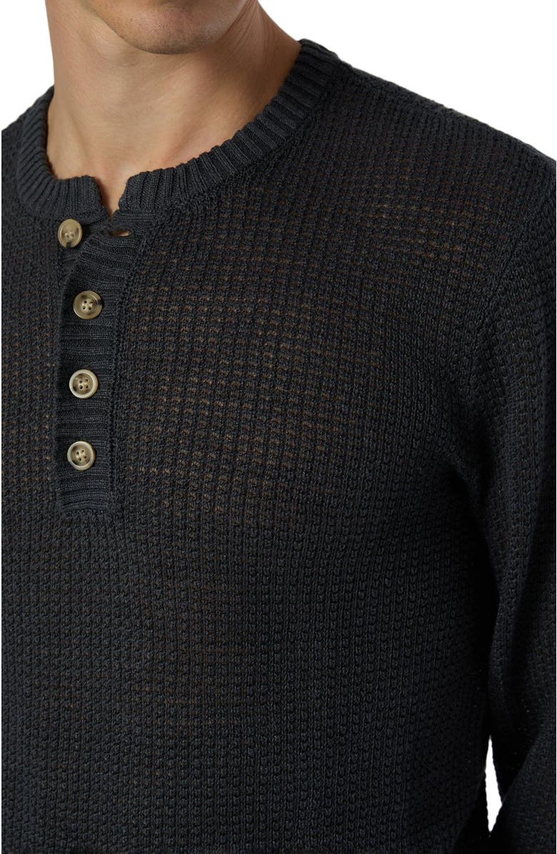 Onia Linen Henley Sweater, Alternate, color, 