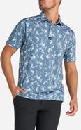 Bad Birdie Pollen Hazard Floral Performance Golf Polo